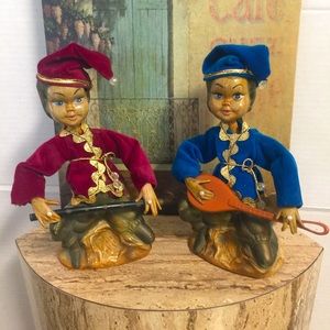 Vintage Tislo Pixies Elves Figurines